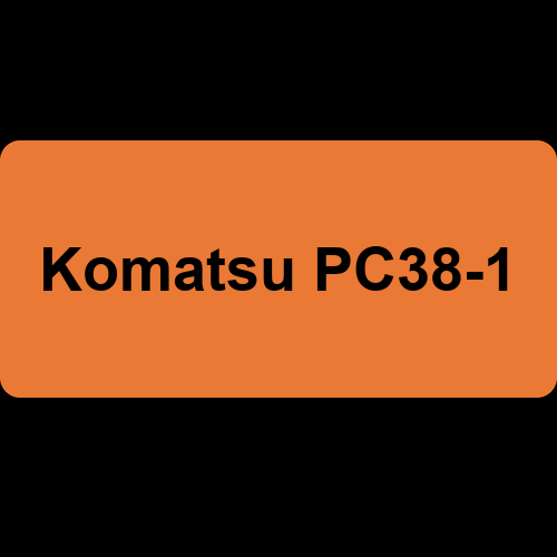 Komatsu PC38-1
